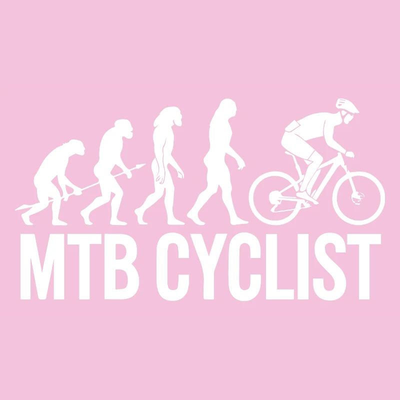 Evolution d’une silhouette de cycliste VTT