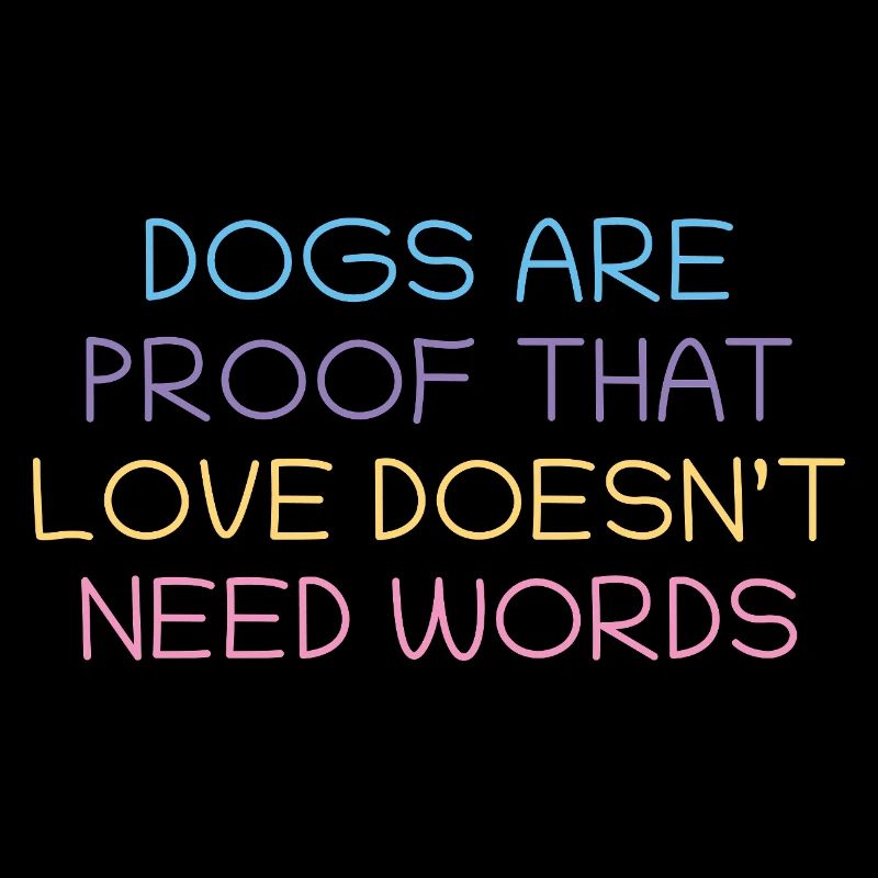 Les chiens prouvent l’amour sans mots