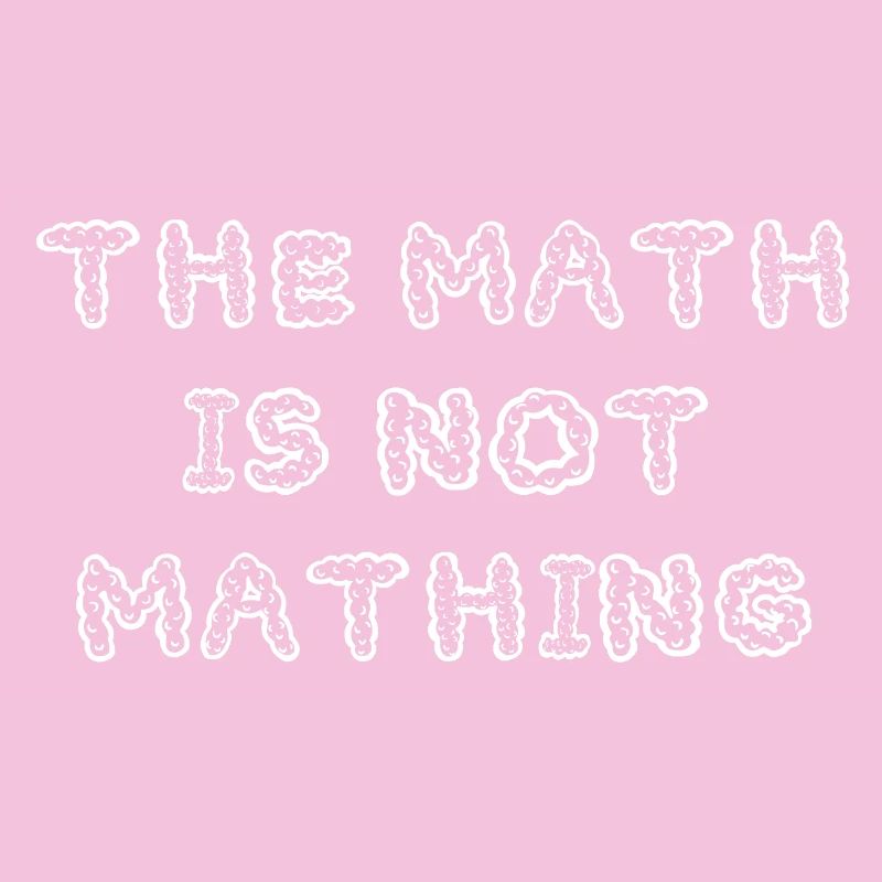 Les mathématiques ne sont pas drôles