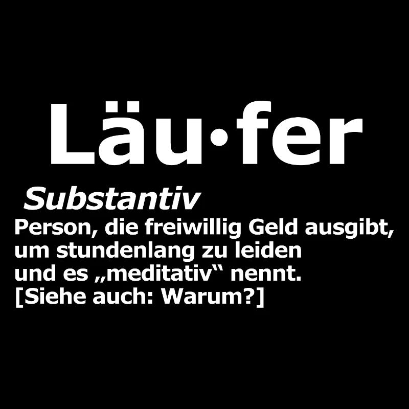 Funny Marathin Runner
