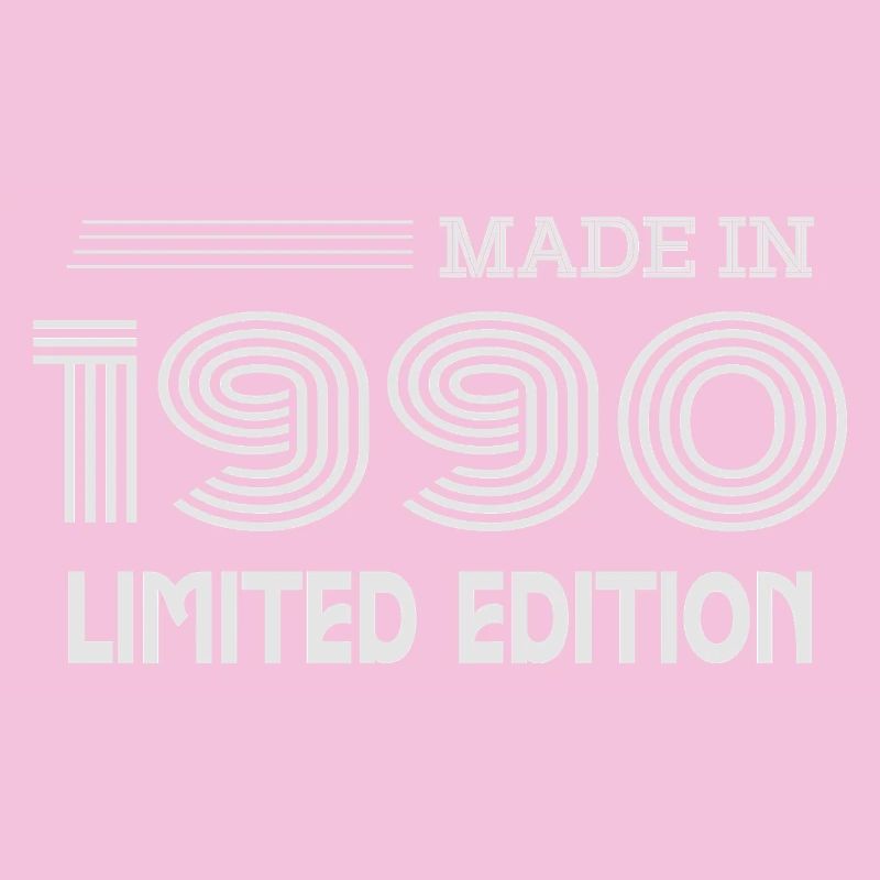 Original 1990 Vintage 1990 Retro Jubiläum 1990