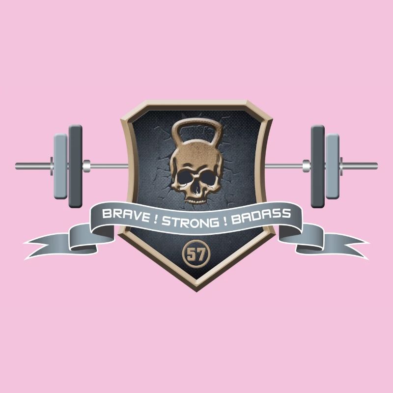Logo Brave Strong Badass