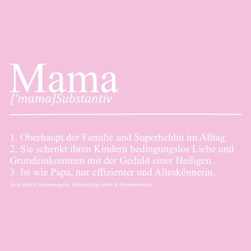Mama lustige Definition Geschenk Muttertag