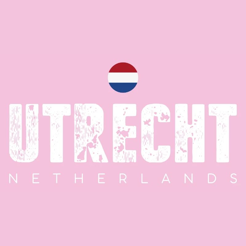 Utrecht Distressed City Letters