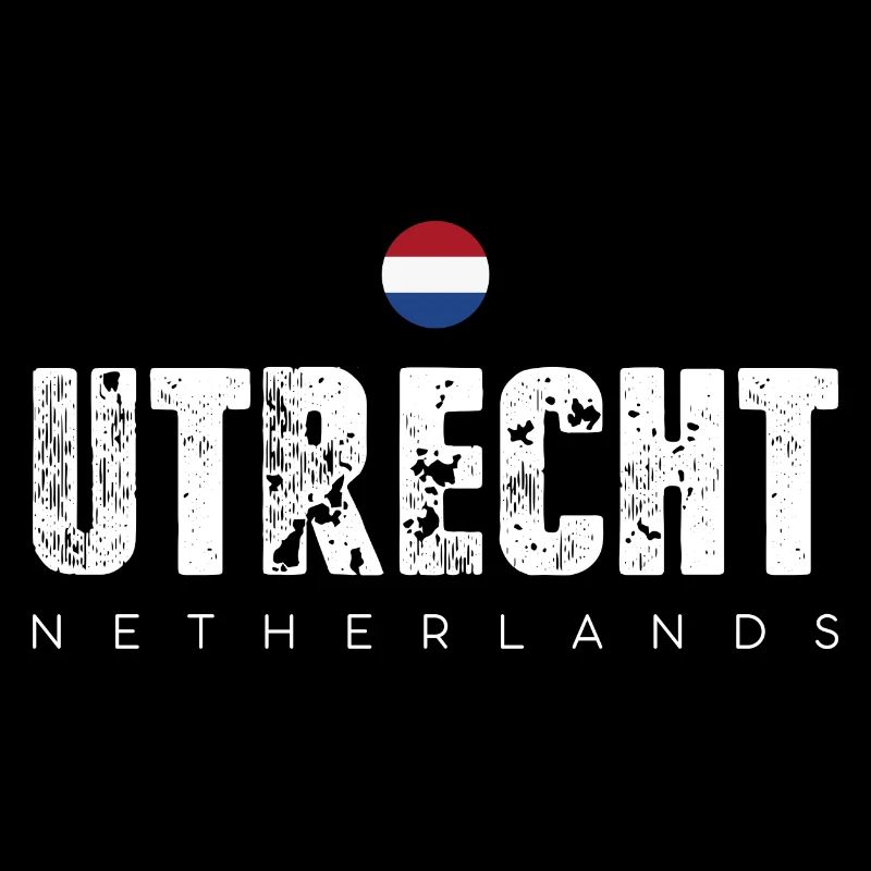 Utrecht Distressed City Letters