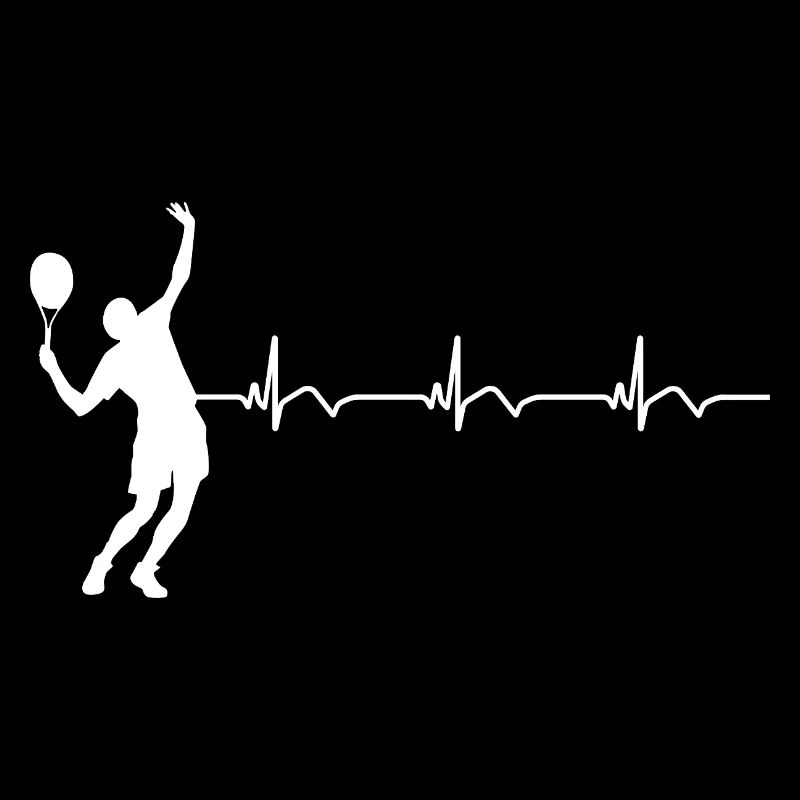 Tennis Player Tennis ECG Heartbeat