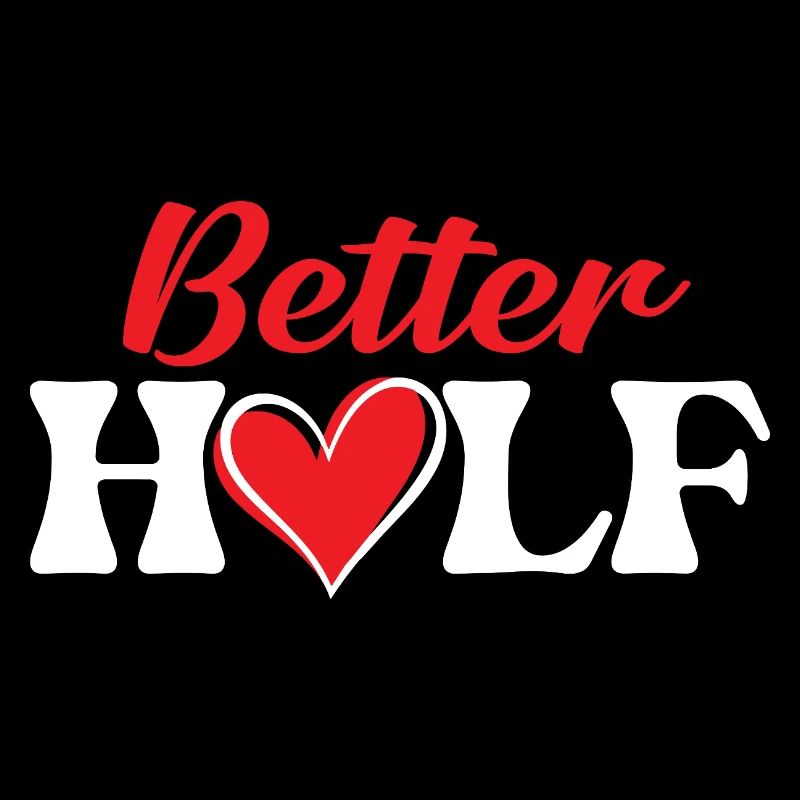Better Half Matching Couples Valentine’s Day Sweet