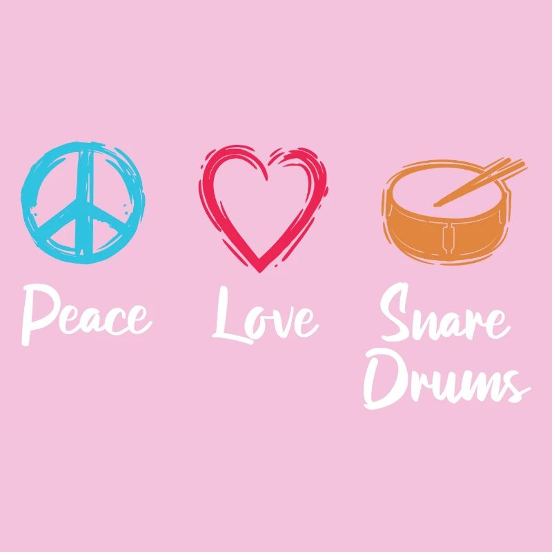 Peace Love Drum