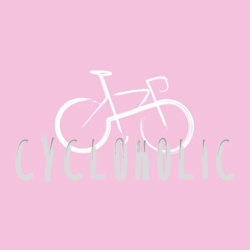 Vélo cycloholique Vélo sans roues Cadeau de cyclisme