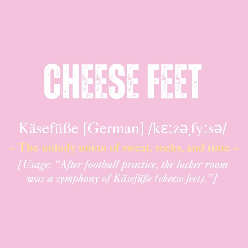 Définition de « Cheese Feet » avec