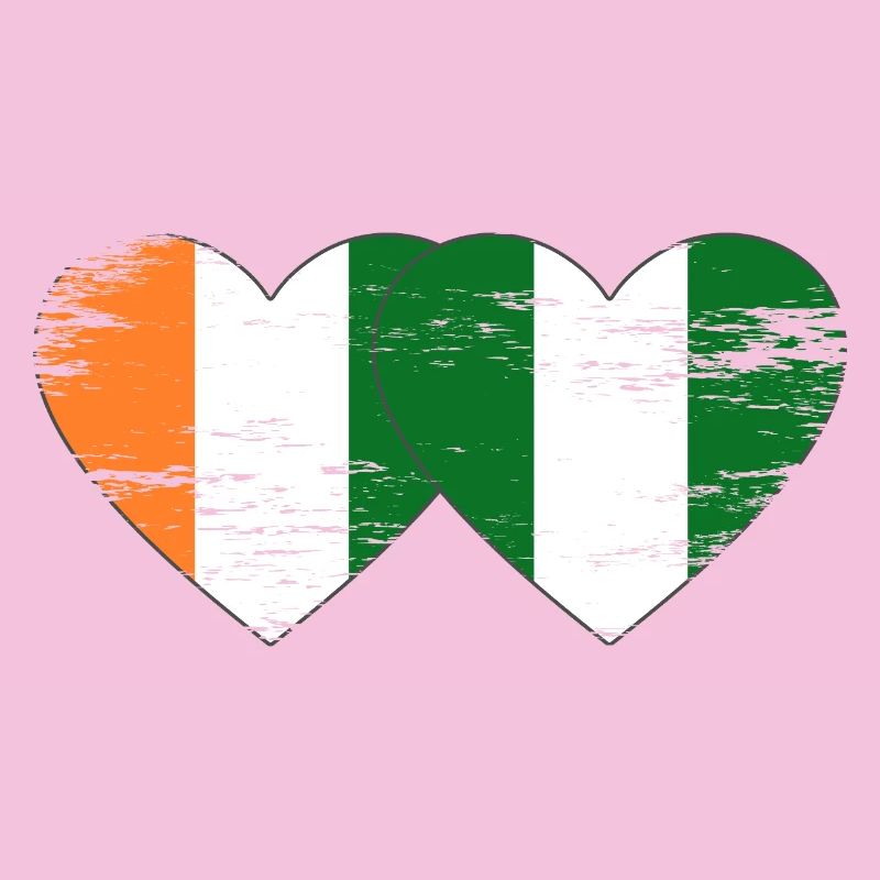 Drapeau du Nigeria de Côte d’Ivoire utilisé