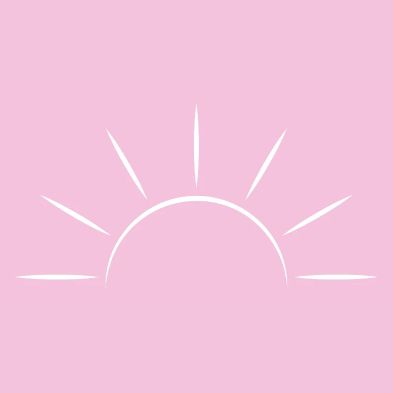 Sunrise white - Minimal Design
