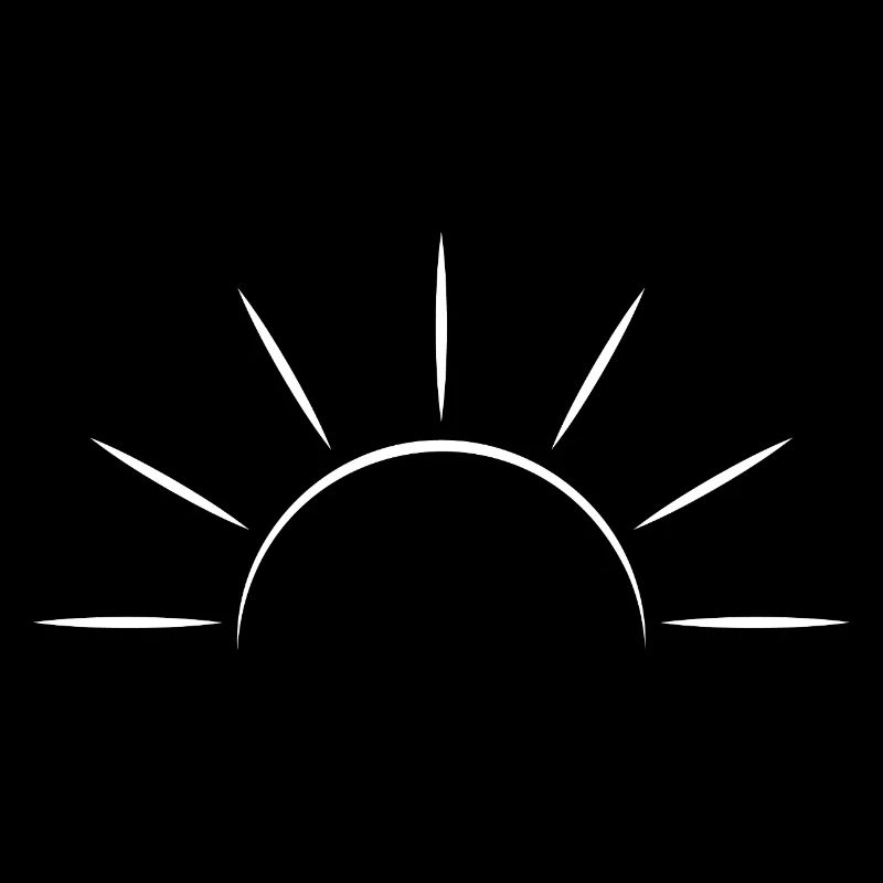 Sunrise white - Minimal Design