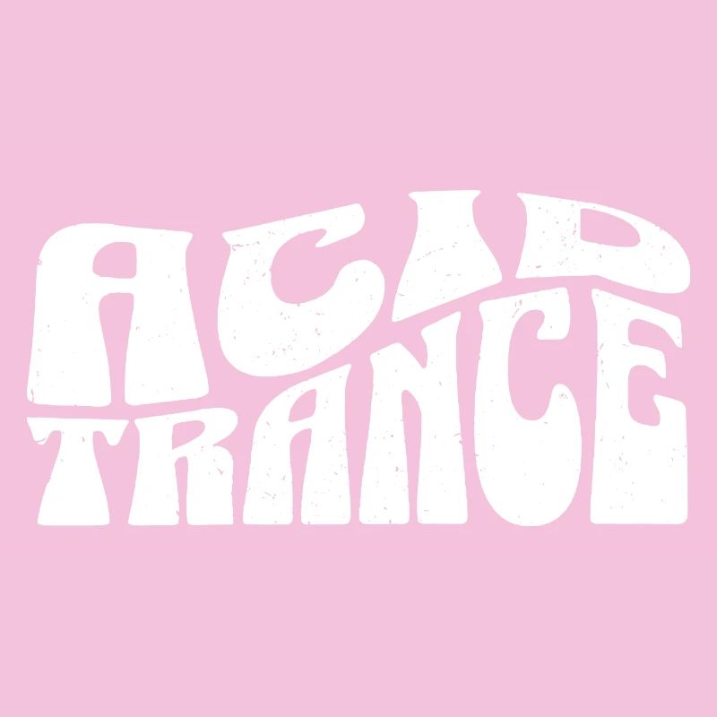 Acid Trance Bold Psychedelic Typography