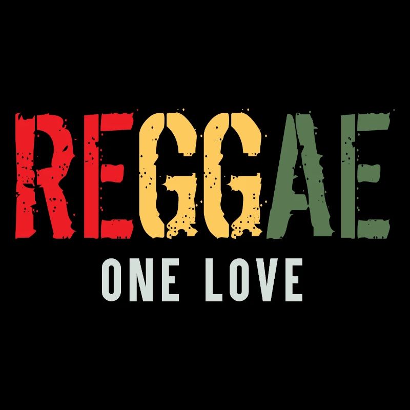 Palette de couleurs Reggae One Love