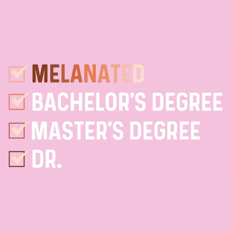 Melanated Bachelor Master Dr – HBCU Pride