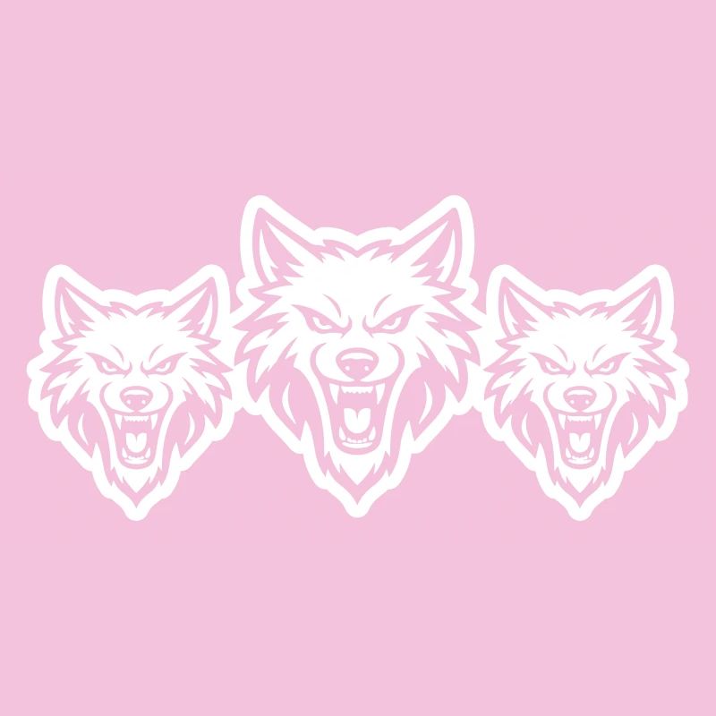 Meute d’équipe de loups