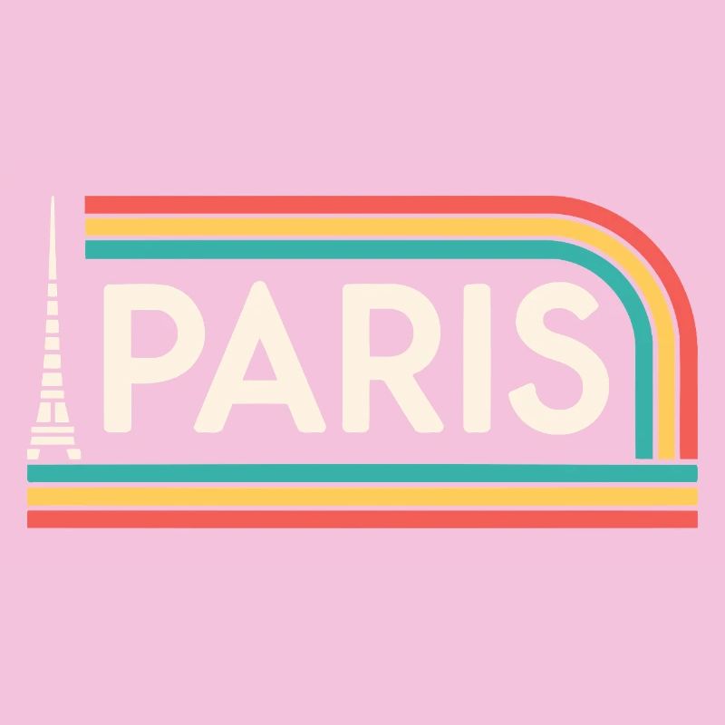 Paris Arc-en-Ciel Retro