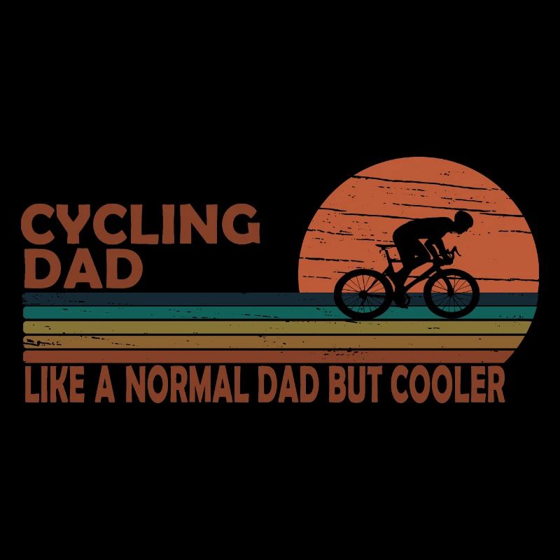 Papa cycliste