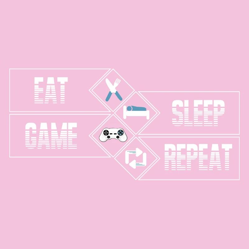 PC Gaming - Eat Sleep Game Repeat