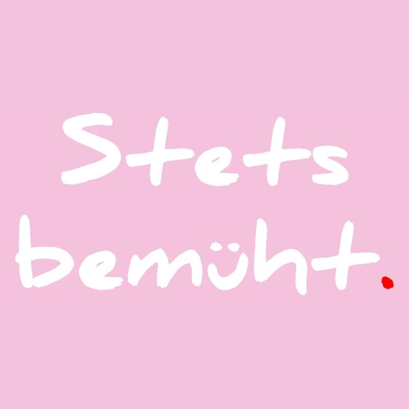 Always striving – with a full stop