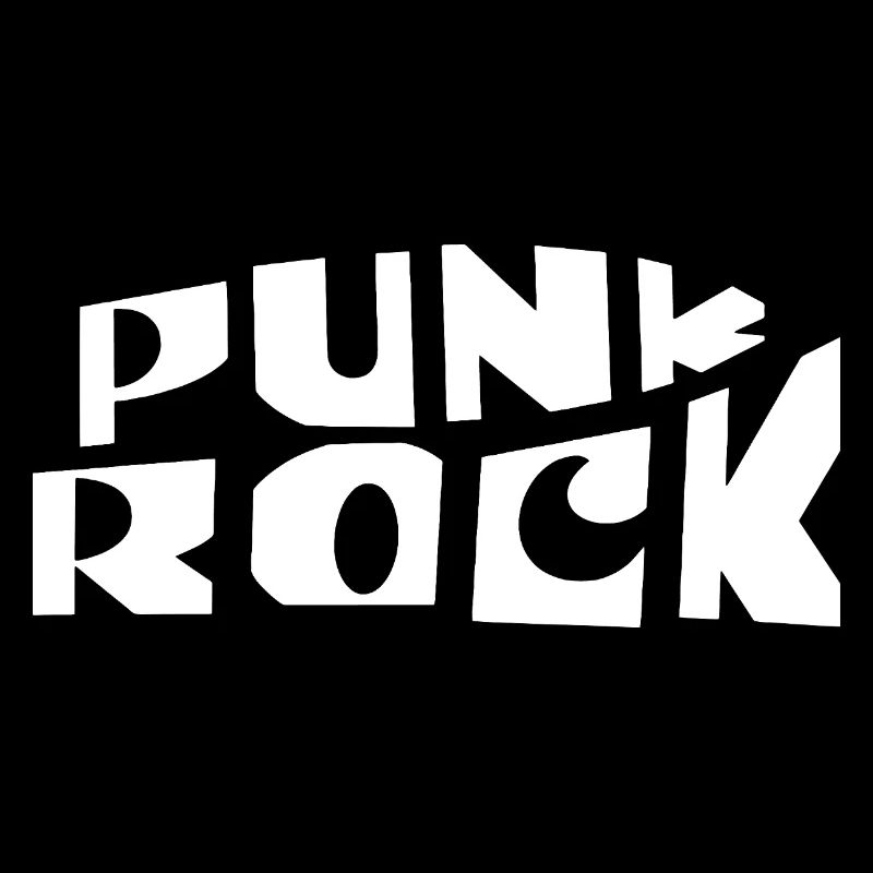 Punk Rock Typografie Banner