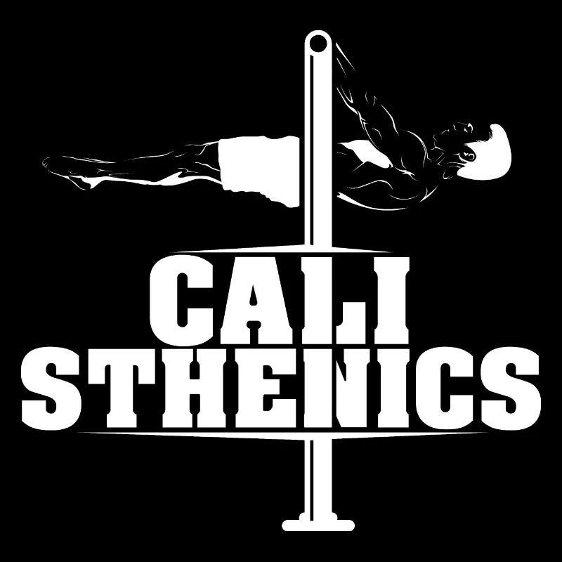 Calisthenics Frontlever Athlete Sport Training Logo