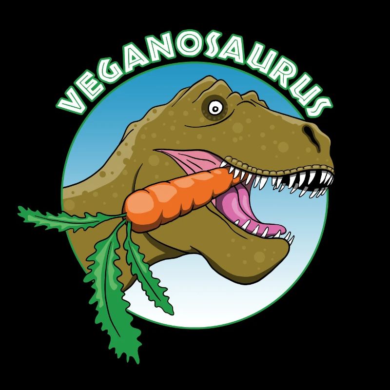 Veganer Dinosaurier