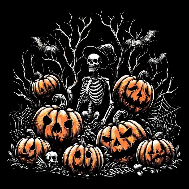 Hallooween skeleton