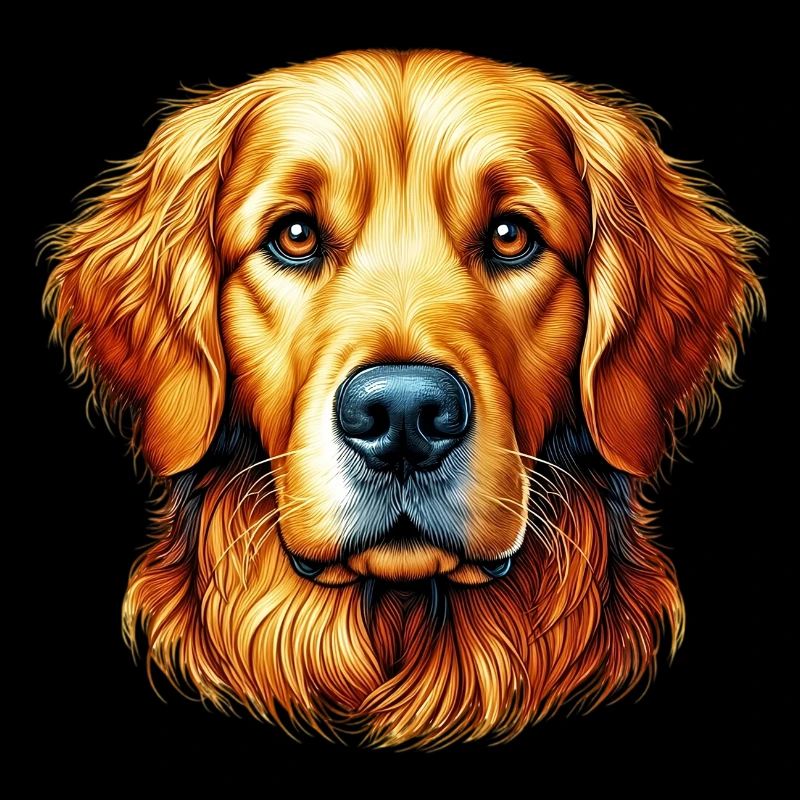 Chien Labrador Golden Retriever