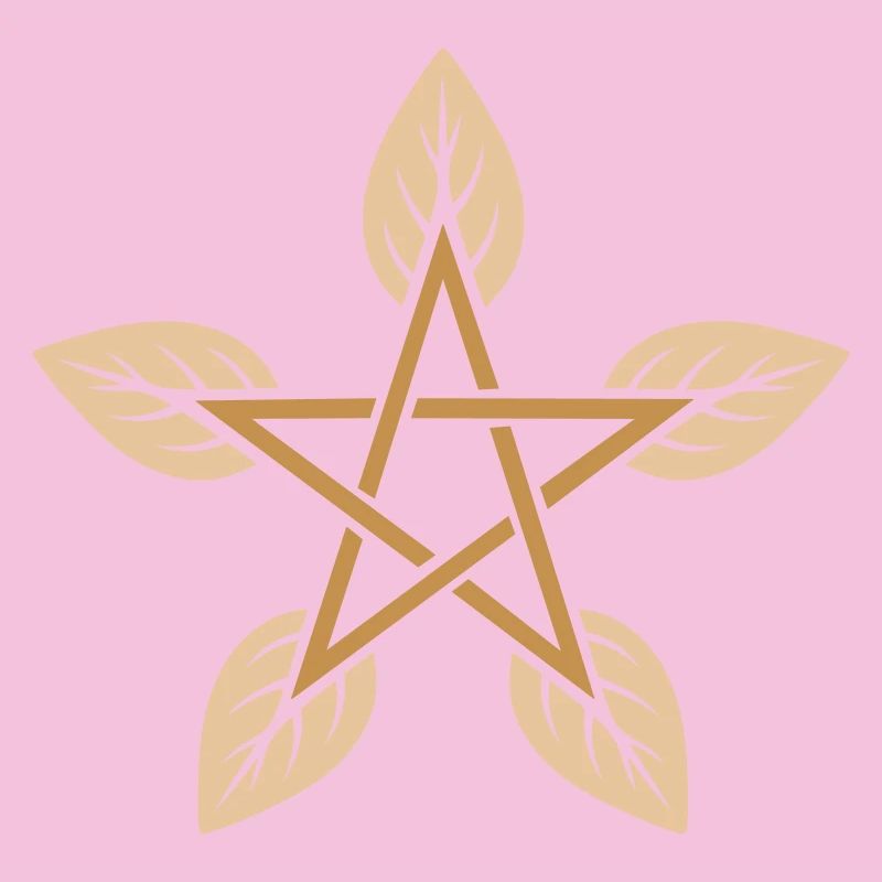 Leaf Pentagram - Nature & Elemental Magic