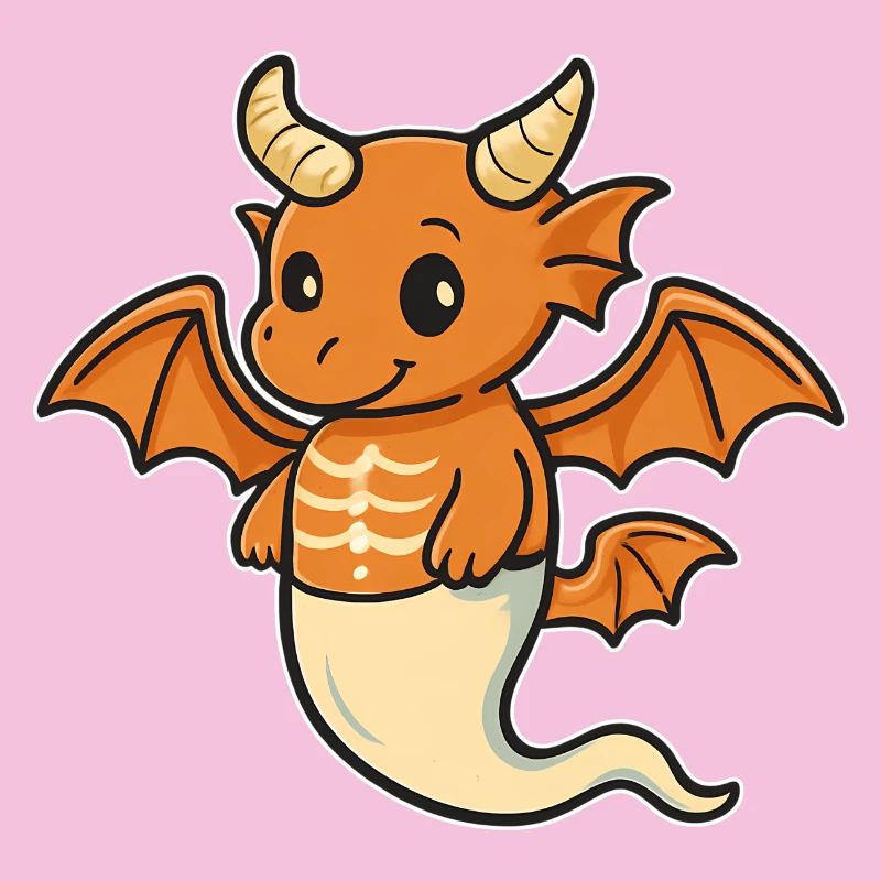 Orange Dragon Friend