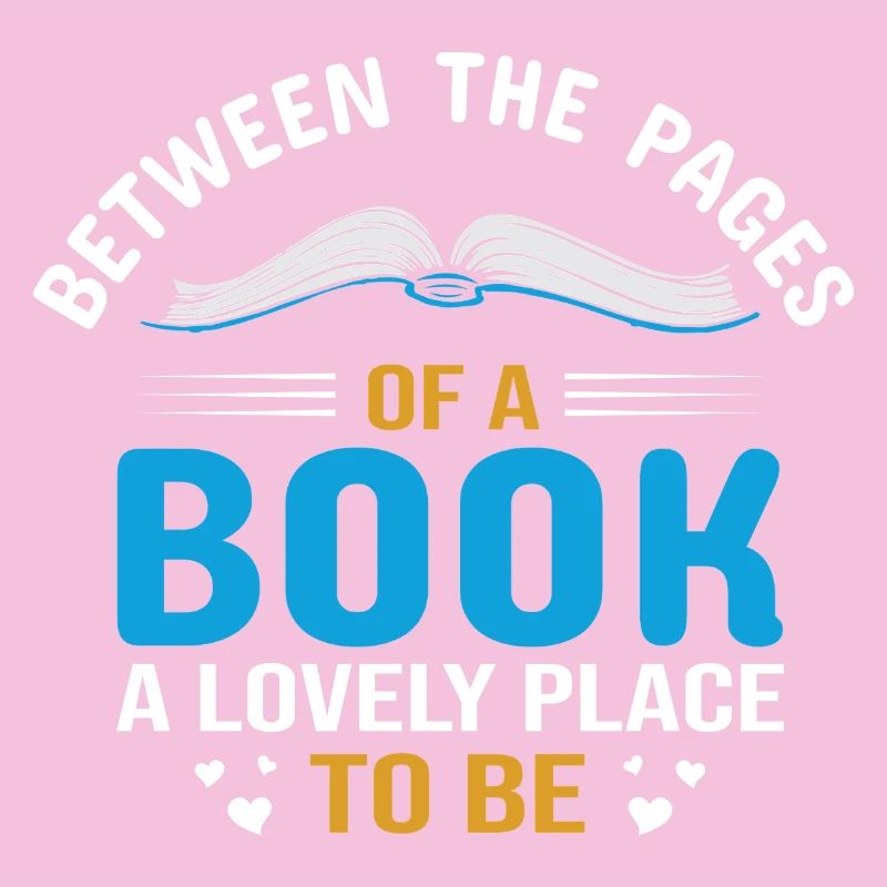 Between the pages of a book
