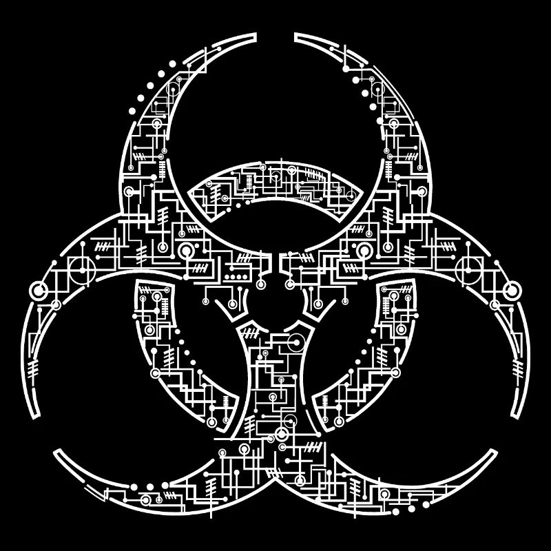 Biohazard-Warnshirt – Edgy Design