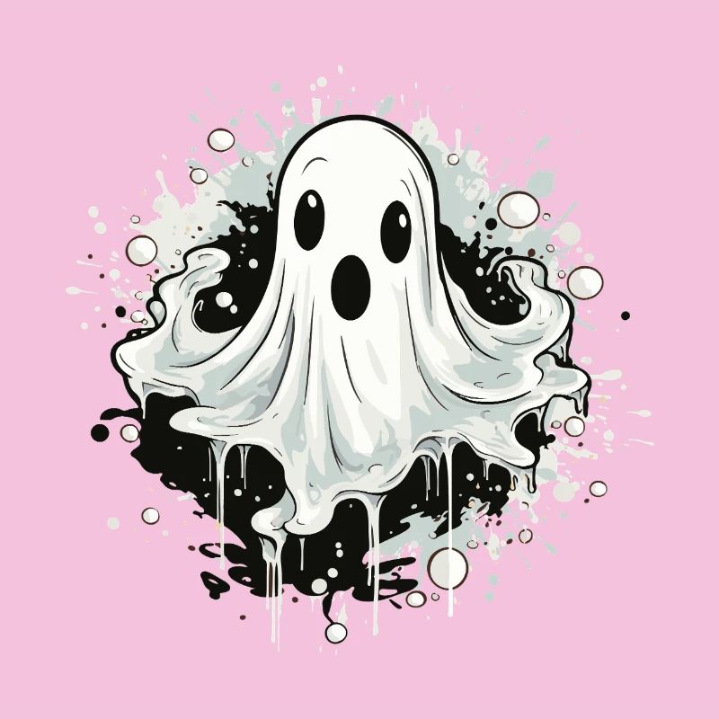 Ghost Splatter Motif