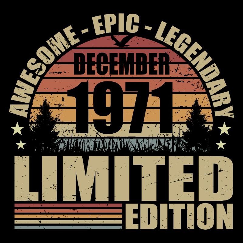 Décembre 1971 - Édition Limitée Décembre 1971