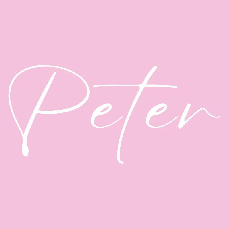 Peter Name T-Shirt Gift for Men