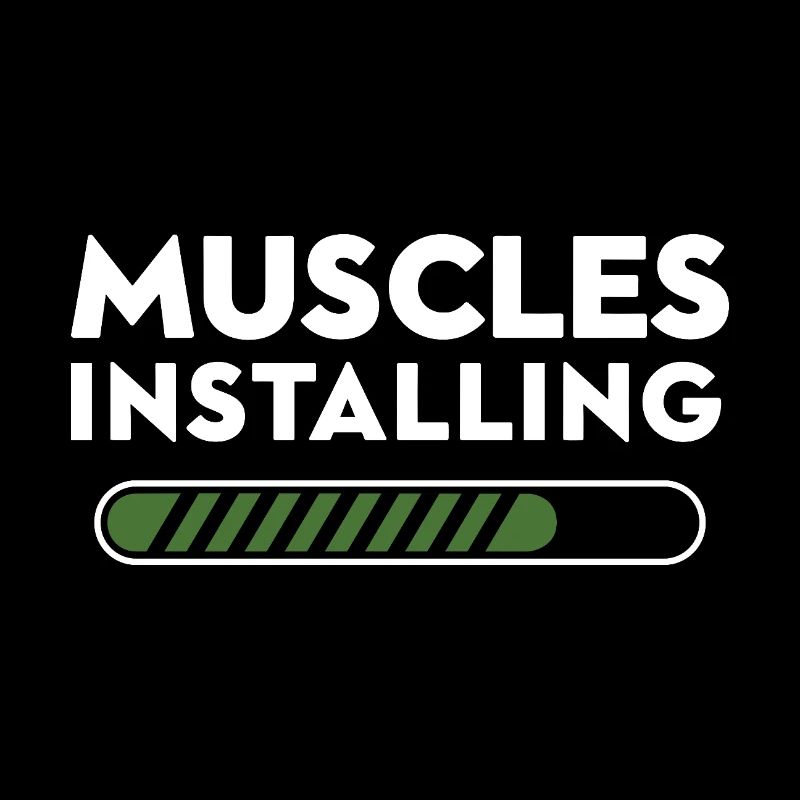 Muscles Installing Fortschritt Grafik