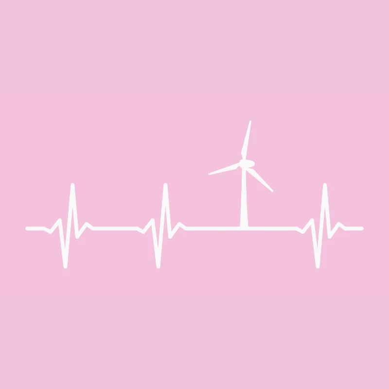 Énergie éolienne Battement de cœur Éolienne Énergie éolienne