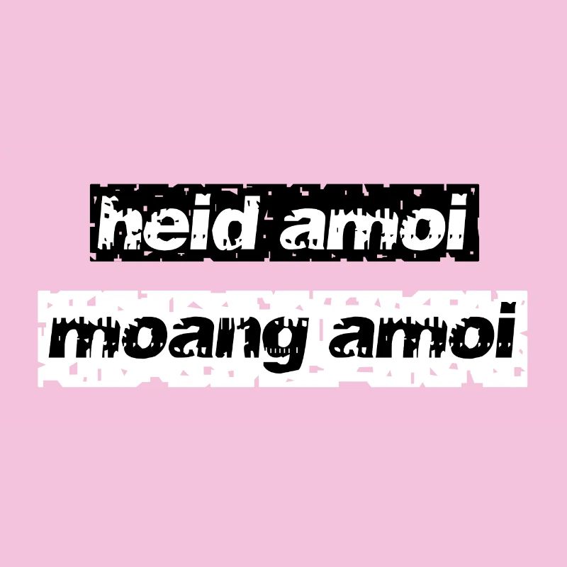 heid amoi moang amoi - heute einmal morgen einmal