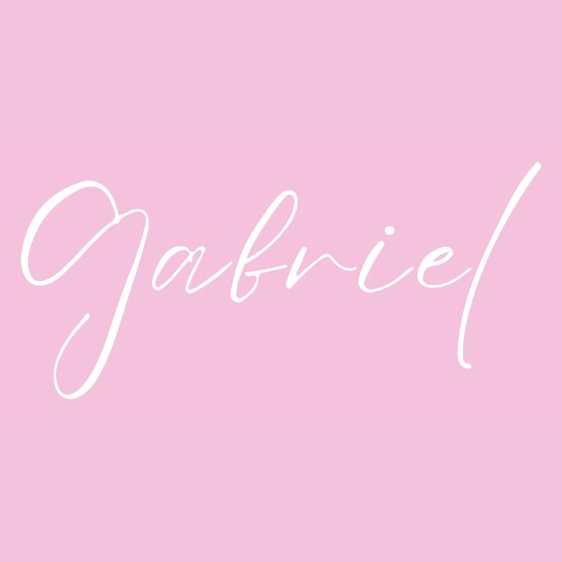 Gabriel Name T-Shirt Gift for Men