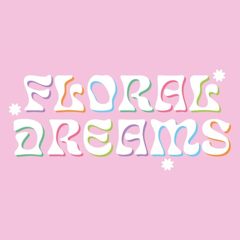 Floral Dreams Retro Style
