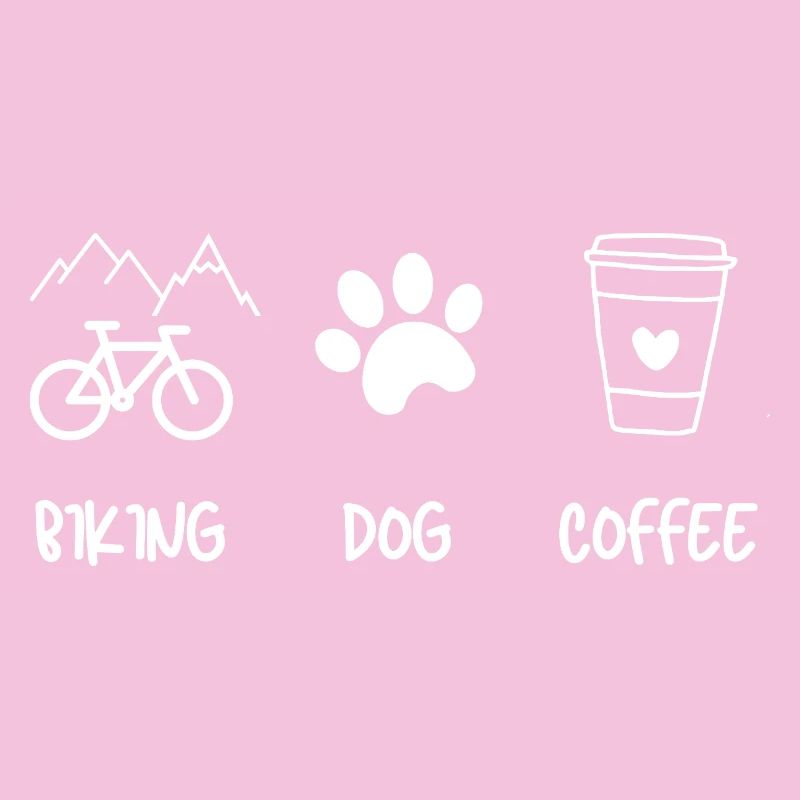 Cyclist Dog Kaffee