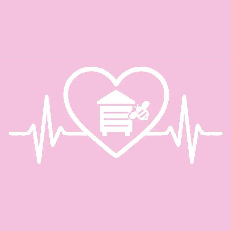 Heart beekeeper beehive