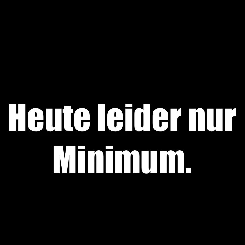Malheureusement, aujourd’hui, ce n’est qu’un minimum