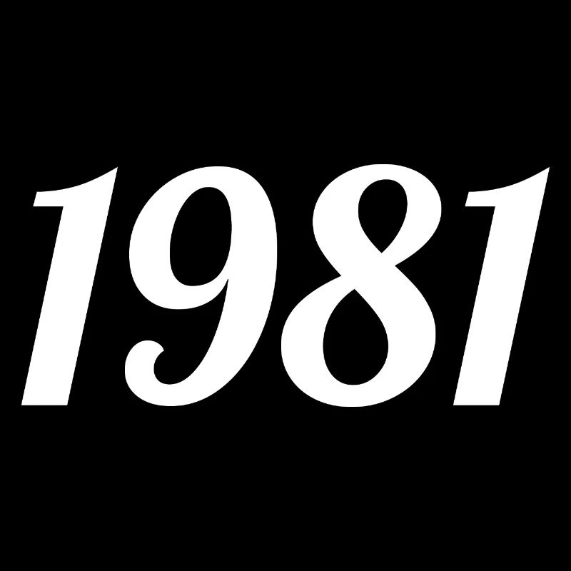 1981 Vintage 1981 Anniversaire Rétro 1981 Cadeau