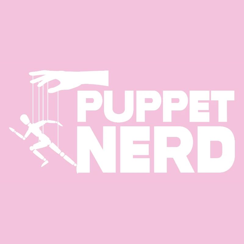Marionnette de nerds de marionnettes