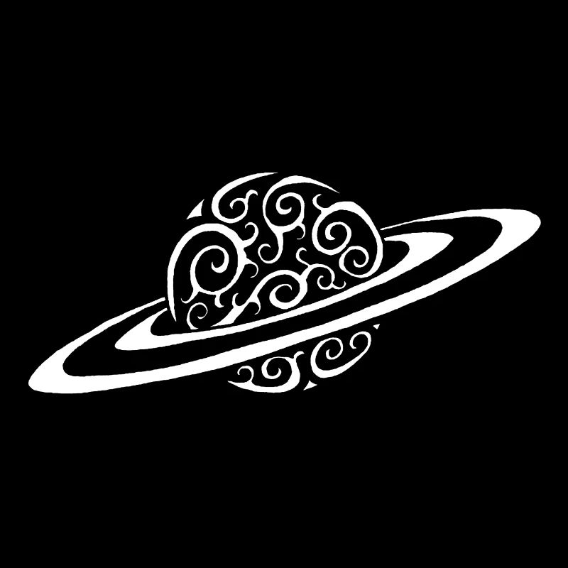 Planète spirale blanche