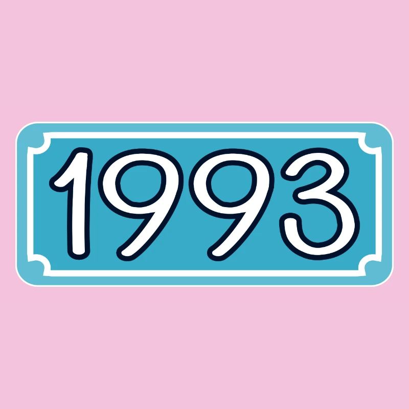 Année 1993 - Année 93 - LETTRAGE