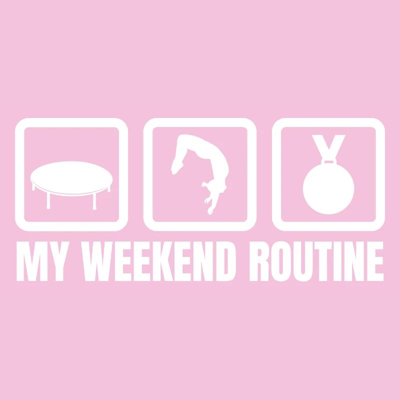 Routine du week-end trampoline